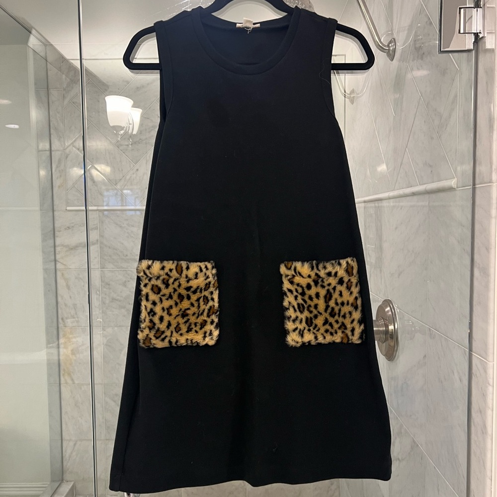 Crewcuts jumper with fuzzy pockets